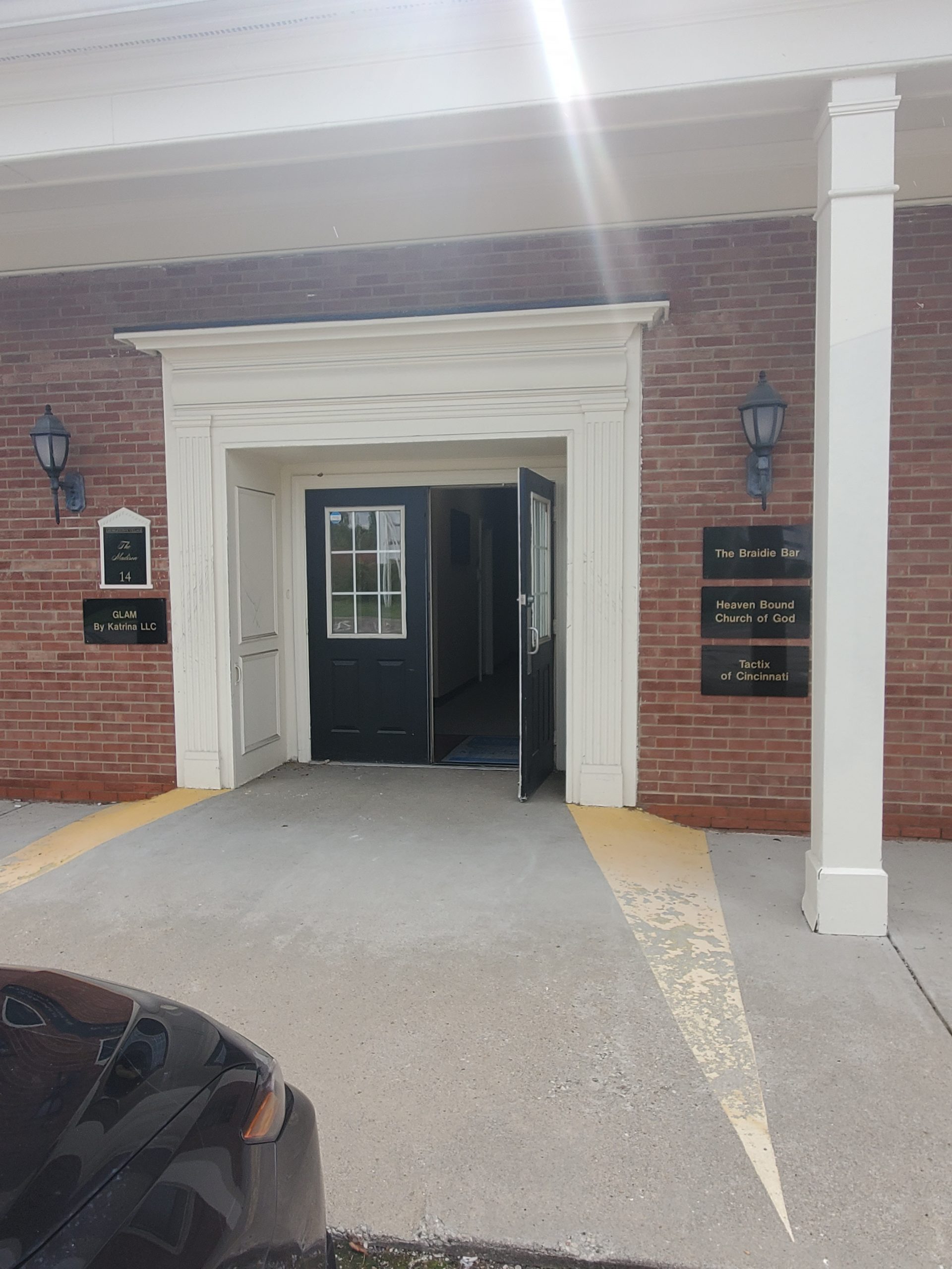 Front of Building Entrance